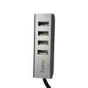 USB HUB HOCO HB1A 4USB Black