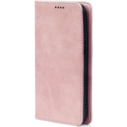 Чехол-книжка Crazy Horse Clasic для Xiaomi Redmi 15 171mm Rose Gold (Strong)
