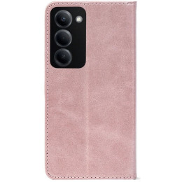 Чехол-книжка Crazy Horse Clasic для Xiaomi Redmi 15 171mm Rose Gold (Strong)