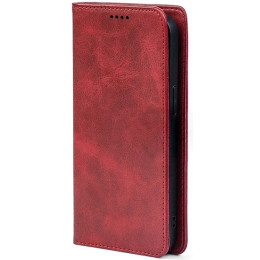 Чохол-книжка Crazy Horse Clasic для Xiaomi Redmi 15 171mm Red Wine (Strong)