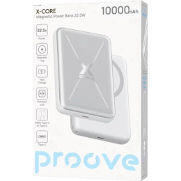 Power Bank Proove X-Core 22.5W 10000mAh Silver/White (PNXC22010006)