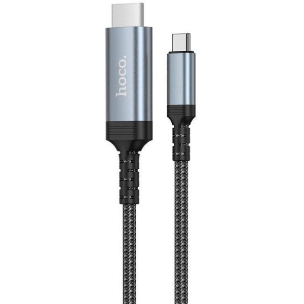 Адаптер Hoco UA43 Type-C to HDTV Metal Gray