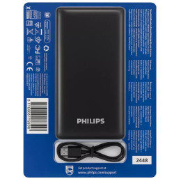 Power Bank Philips 20000mAh 20W Black