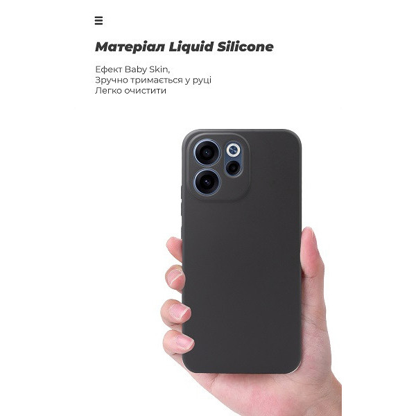 Купити Чохол ArmorStandart ICON Camera Cov для OPPO Reno15 F 5G/Reno15 FS 5G Black (ARM89913) у Харкові. Ціна, фото, замовити в