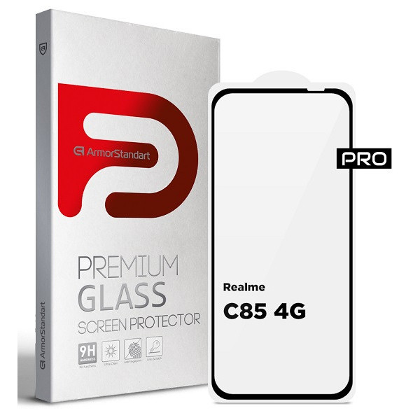 Купити Захисне скло ArmorStandart Pro для Realme C85 4G (ARM89892) у Харкові. Ціна, фото, замовити в Україні