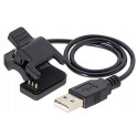Зарядный кабель для смарт-часов 3-pin Clip Black