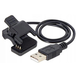 Зарядный кабель для смарт-часов 3-pin Clip Black