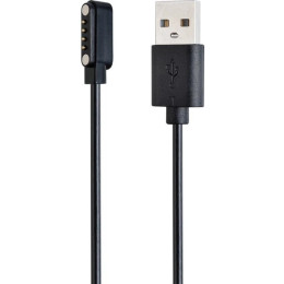 Зарядний кабель для смарт-годинників 4-pin 9.0mm Black 2