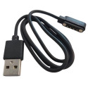 Зарядный кабель для смарт-часов 4-pin 9.0mm Black