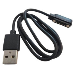 Зарядный кабель для смарт-часов 4-pin 9.0mm Black