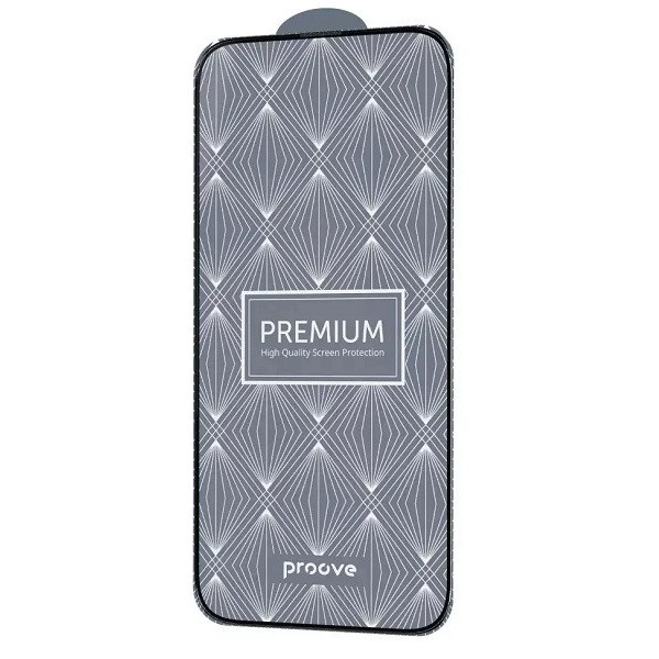 Купити Захисне скло Proove Premium для iPhone 17 Pro Max Black (PGPPMI17PM01) у Харкові. Ціна, фото, замовити в Україні