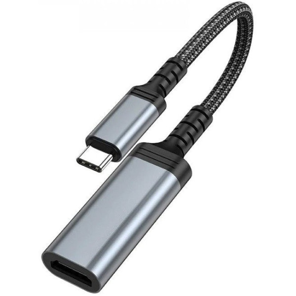 Адаптер Hoco UA43A Type-C to HDTV Metal Gray
