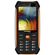 Телефон Sigma mobile X-Style 323 Rain Black/Orange
