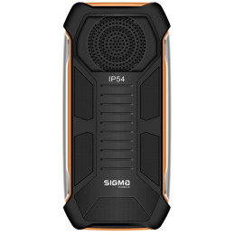 Телефон Sigma mobile X-Style 323 Rain Black/Orange 2