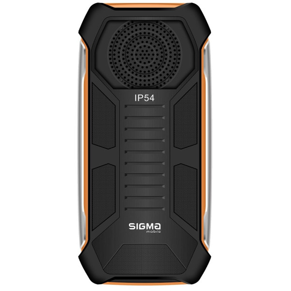 Телефон Sigma mobile X-Style 323 Rain Black/Orange