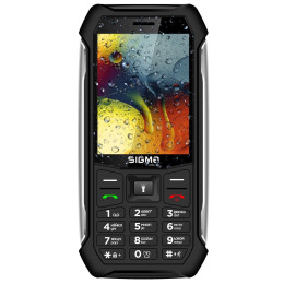Телефон Sigma mobile X-Style 323 Rain Black