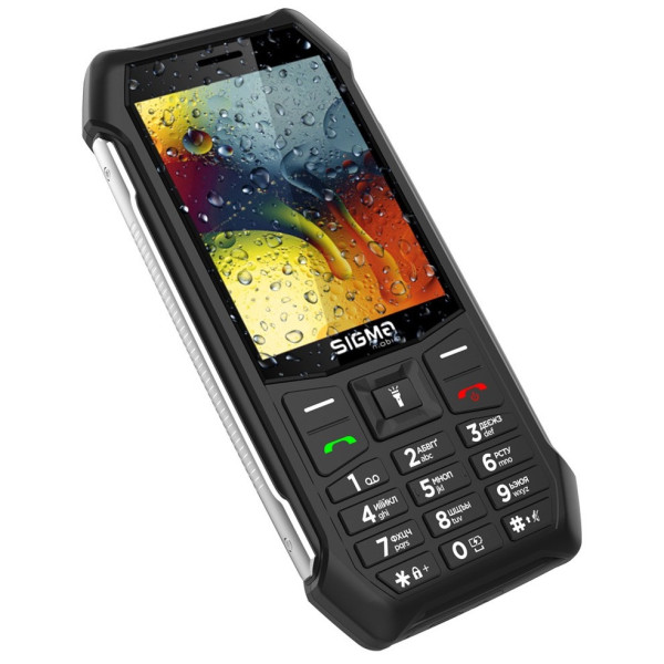 Телефон Sigma mobile X-Style 323 Rain Black
