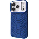 Купити Чохол Kajsa Snake Pattern with Magnetic Ring iPhone 17 Pro Max Blue у Харкові. Ціна, фото, замовити в Україні