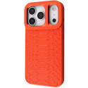 Купить Чехол Kajsa Snake Pattern with Magnetic Ring iPhone 17 Pro Max Orange в Харькове. Цена, фото, заказать в Украине