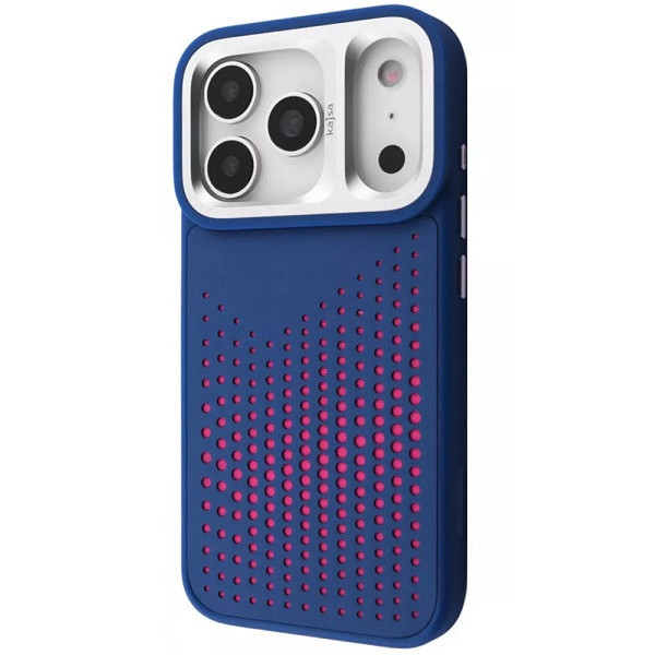 Купить Чехол Kajsa Circle with Magnetic Ring iPhone 17 Pro Max Blue в Харькове. Цена, фото, заказать в Украине