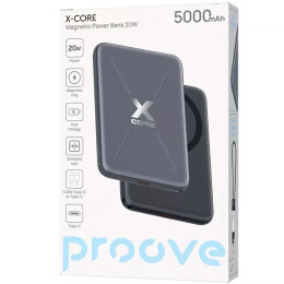 Power Bank Proove X-Core 20W 5000mAh Gray (PNXC20010003)