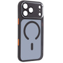 Купити Чохол ArmorStandart Unit-C MagCase SE для Apple iPhone 17 Pro Max Black Orange (ARM86322) у Харкові. Ціна, фото, замовити