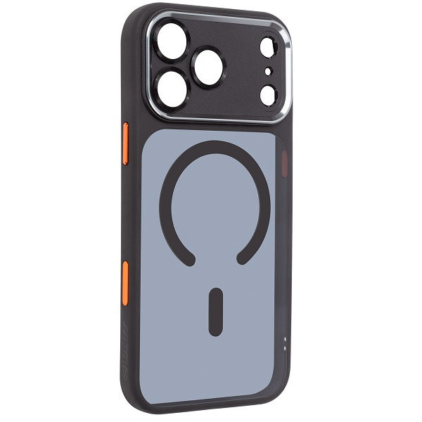 Купити Чохол ArmorStandart Unit-C MagCase SE для Apple iPhone 17 Pro Max Black Orange (ARM86322) у Харкові. Ціна, фото, замовити