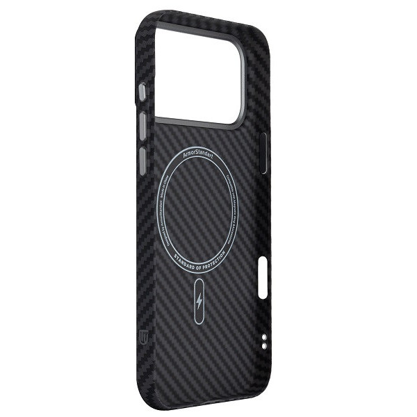 Купить Чехол ArmorStandart LikeCarbon2 MagCase для Apple iPhone 17 Pro Max Carbon Black (ARM86259) в Харькове. Цена, фото, заказ