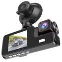 Автомобільний відеореєстратор Y81 HD DVR 1080p + задня камера 720p Black