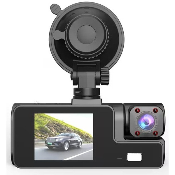 Автомобільний відеореєстратор Y81 HD DVR 1080p + задня камера 720p Black