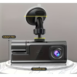 Автомобильный видеорегистратор Y81 HD DVR 1080p + задняя камера 720p Black