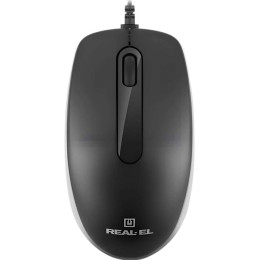 Мышка REAL-EL RM-215 USB Black (EL123200037)