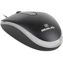 Мишка REAL-EL RM-215 USB Black (EL123200037)
