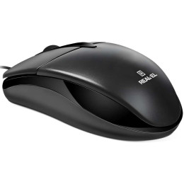 Мишка REAL-EL RM-214 USB Black (EL123200039)