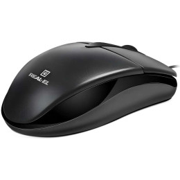 Мышка REAL-EL RM-214 USB Black (EL123200039)