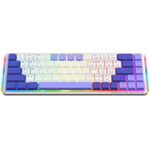 Клавиатура Беспроводная Proove Gaming AFK (Ukraine Layout) White (WKAFK1022002)