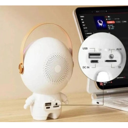 Колонка Bluetooth з мікрофоном XM-X66 White