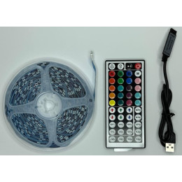 LED лента RGB Neon Rope 5m c пультом 5V 2