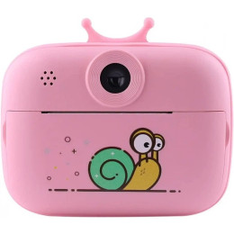 Дитяча фотокамера SnailSnap з моментальним друком Pink