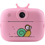 Детская фотокамера SnailSnap с моментальной печатью Pink