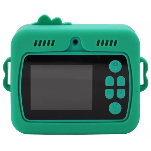 Детская фотокамера DinoSnap с моментальной печатью Green