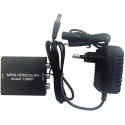 Контроллер Atcom HDMI-3RCA с блоком питания Black (15275)