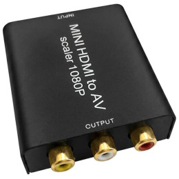 Контроллер Atcom HDMI-3RCA с блоком питания Black (15275)