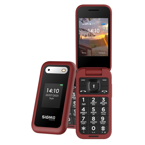 Телефон Sigma mobile X-Style 281 Clik Red
