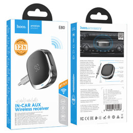 Аудіо ресівер Hoco E80 Black
