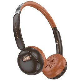 Bluetooth-гарнітура Hoco W62 Brown