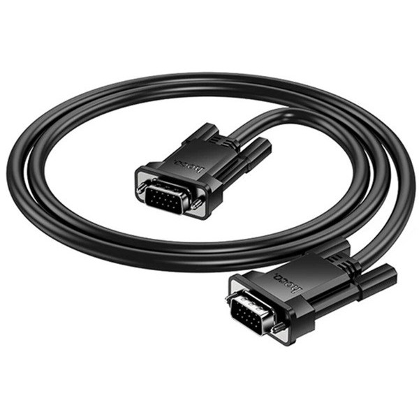 Кабель Hoco US11 VGA-VGA 2m Black