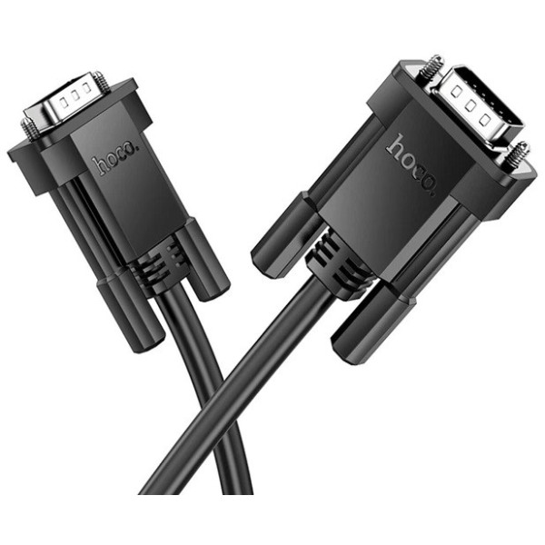 Кабель Hoco US11 VGA-VGA 2m Black