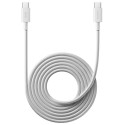 Кабель Xiaomi Braided Type-C to Type-C 6A 2m White (BHR087AGL)