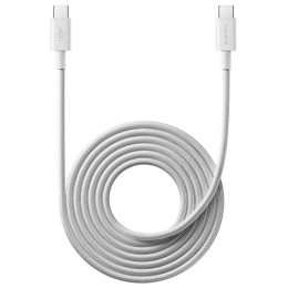 Кабель Xiaomi Braided Type-C to Type-C 6A 2m White (BHR087AGL)